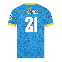 Maglie da calcio Wolves Rodrigo Gomes #21 Terza Maglia 2025-26 Manica Corta